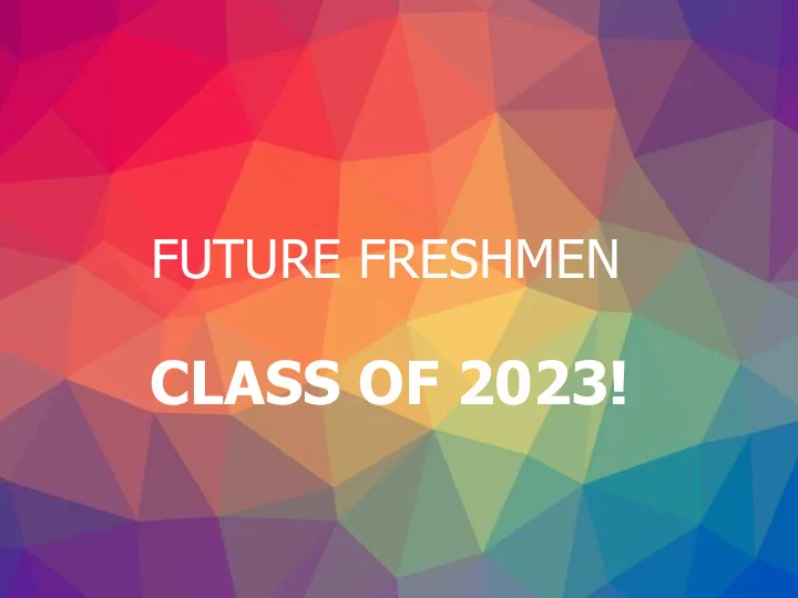 class of 2023 dysart high school signature programs