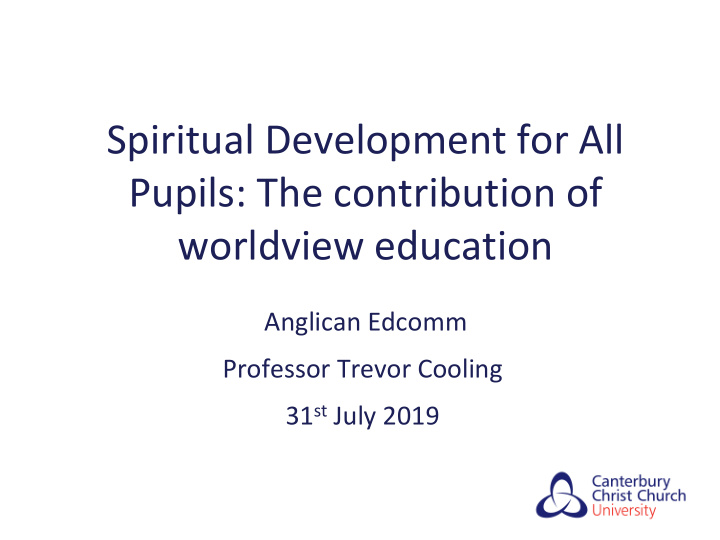 spiritual development for all pupils the contribution of