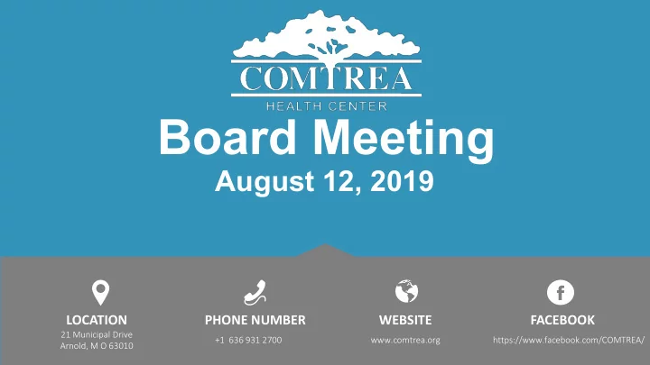 board meeting