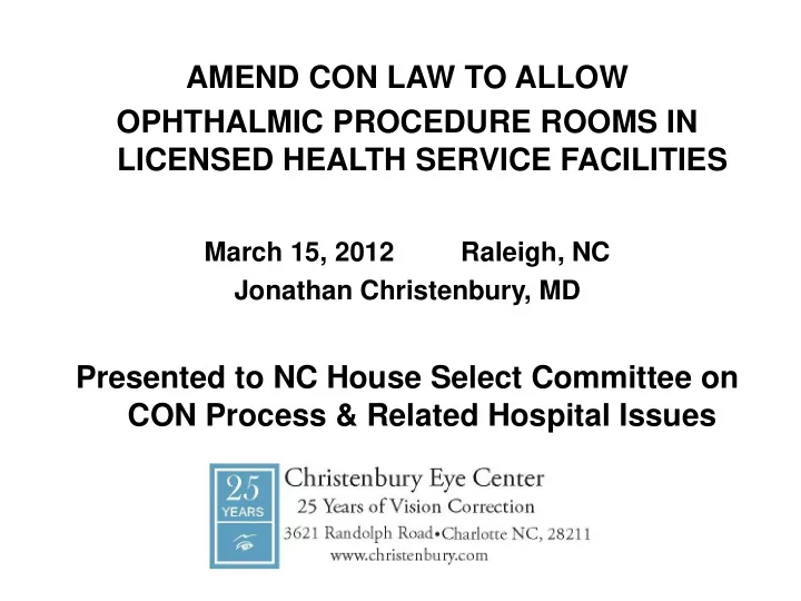 march 15 2012 raleigh nc jonathan christenbury md