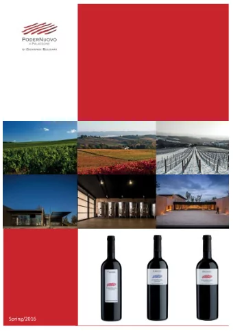 Spring/2016    TABLE    OF    CONTENTS    3    Introduc3on    6    Our