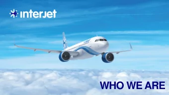 WHO WE ARE  OUR FLEET  Interjet fleet  Airbus A320 (47 ceo &amp; 3 neo)  50  150 passengers  Airbus