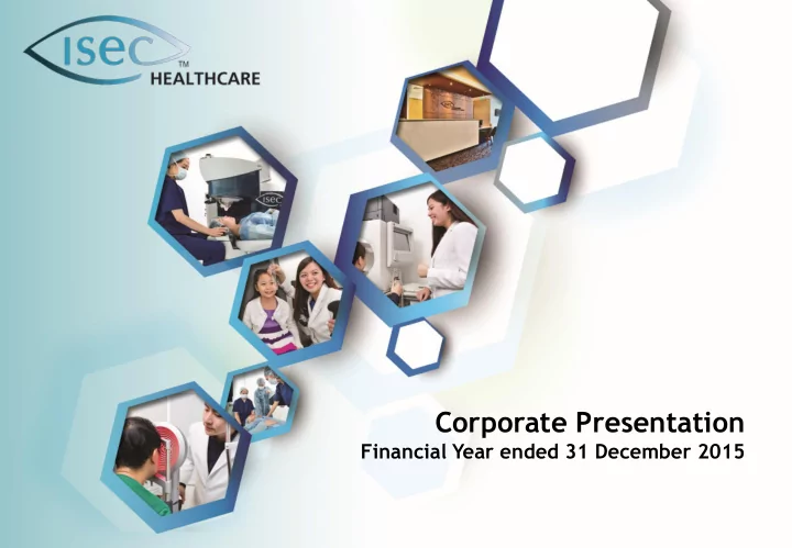 corporate presentation