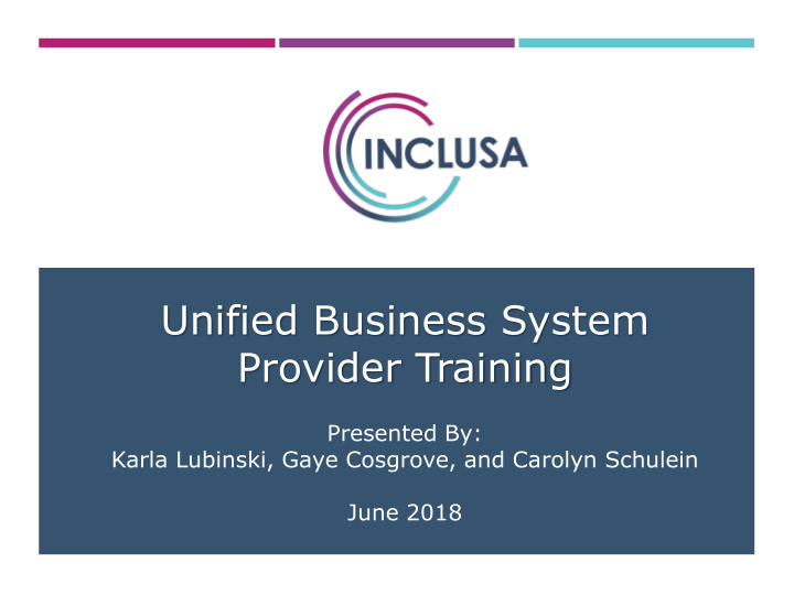 unified business system