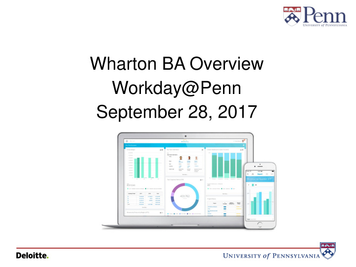 wharton ba overview workday penn september 28 2017