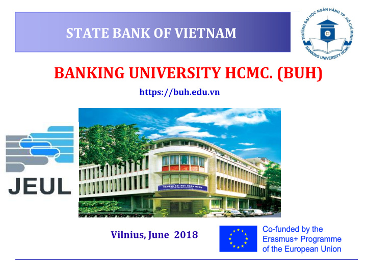 banking university hcmc buh