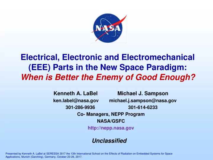 electrical electronic and electromechanical eee parts in