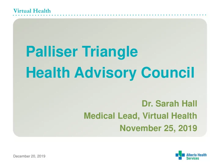 health advisory council