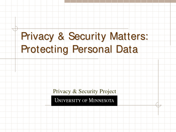 privacy amp security matters privacy amp security matters