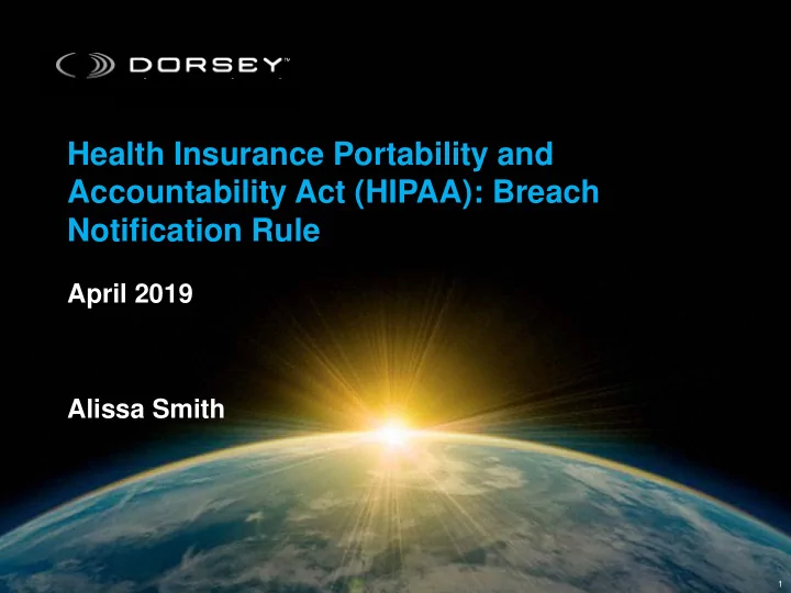health insurance portability and accountability act hipaa