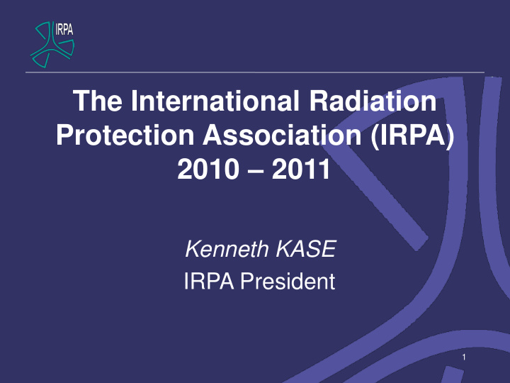 the international radiation