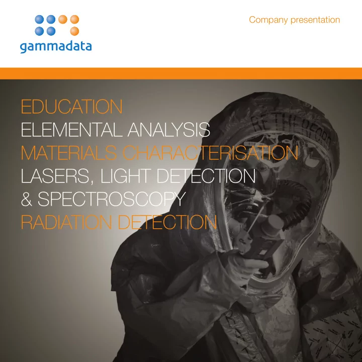 education elemental analysis materials characterisation