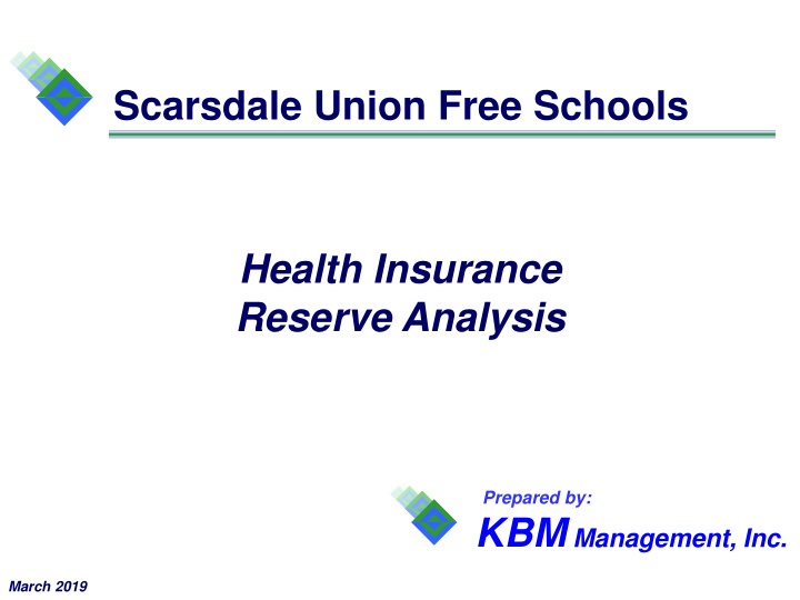 scarsdale union free schools health insurance reserve