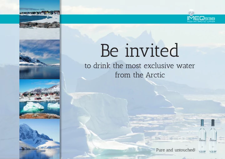imeq ph938 artic water logo design