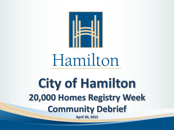 city of hamilton