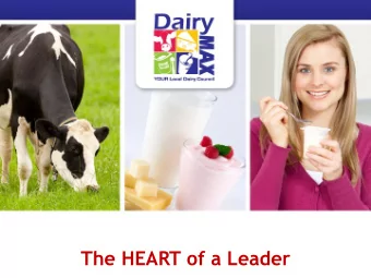 The HEART of a Leader  Are leaders born  or created?  What is  character?  Leaders are  DIFFERENT!