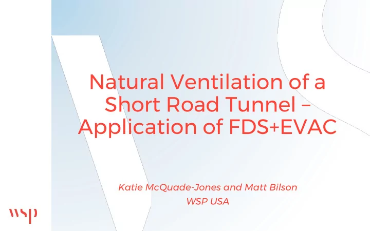 application of fds evac