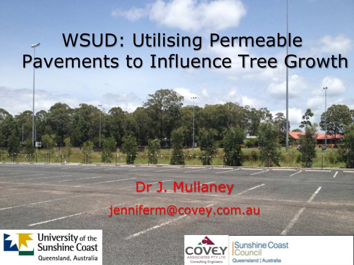 wsud utilising permeable pavements to influence tree