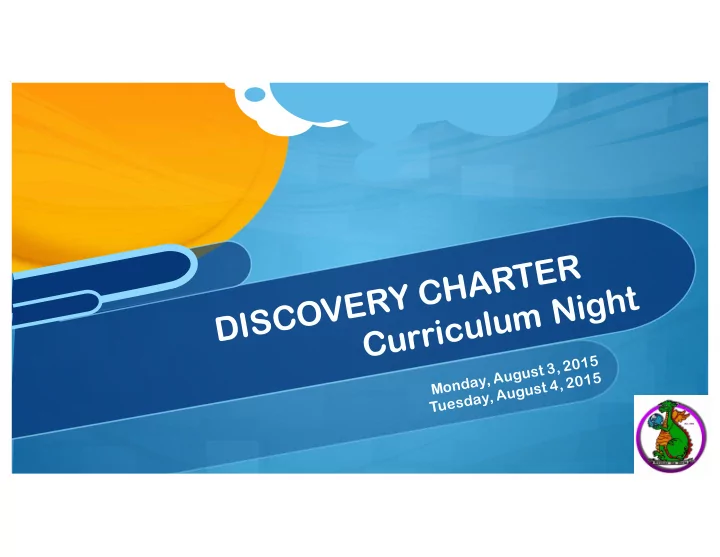 2015 2016 vision for discovery school