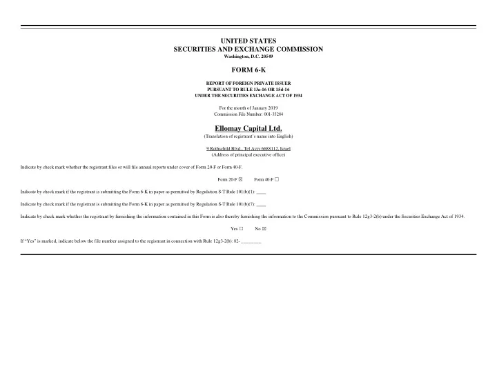 ellomay capital ltd