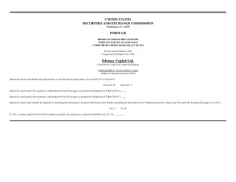 Ellomay Capital Ltd. (Translation of registrant  s name into English)  9 Rothschild Blvd., Tel