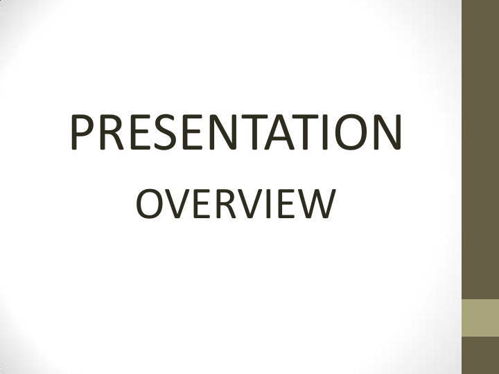 presentation