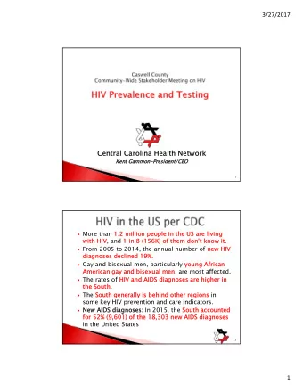Central Carolina Health Network  Central Carolina Health Network  Kent Gam  Kent Gammon-Pr