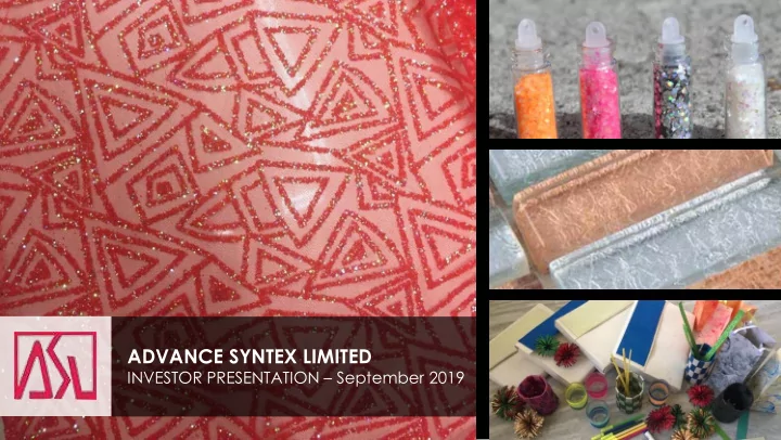 advance syntex limited