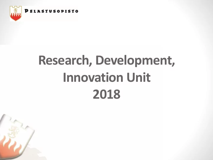 innovation unit