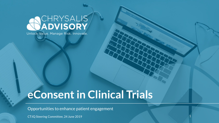 econsent in clinical trials