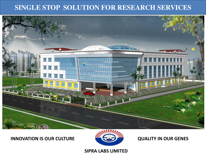 single stop solution for research services