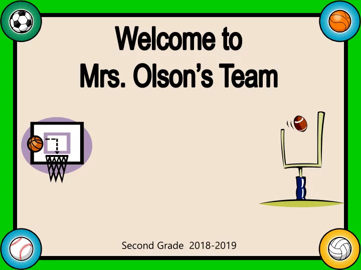 second grade 2018 2019