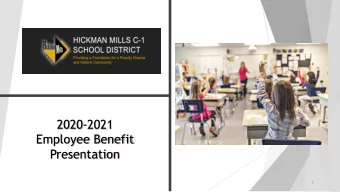 Employee Benefit  Presentation  1  WHO, WHAT  , WHY  ?  Who:  Introduction  ?  What are we