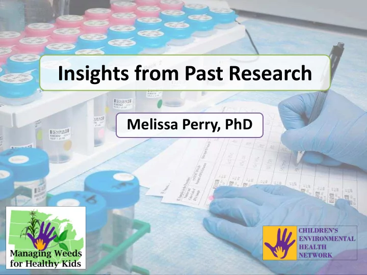 insights from past research