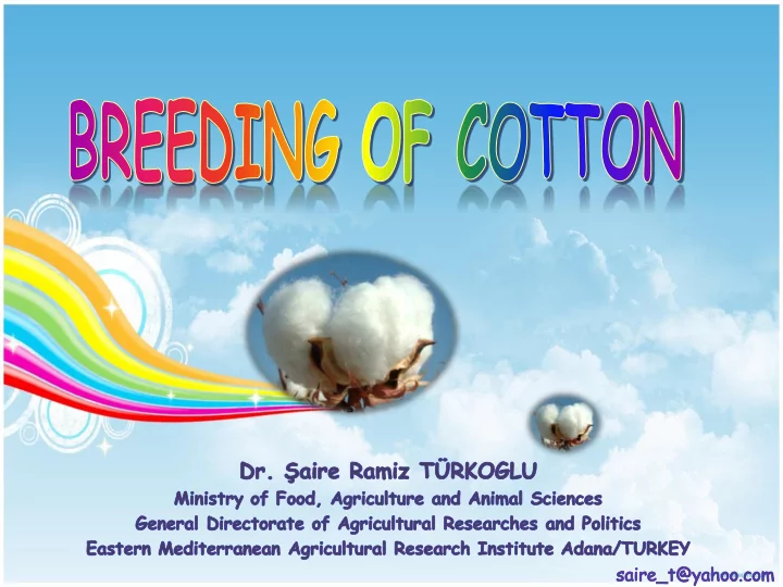 plant breeding is the art and science of changing and