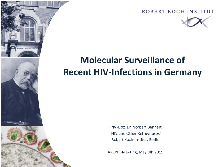 molecular surveillance of recent hiv infections in germany