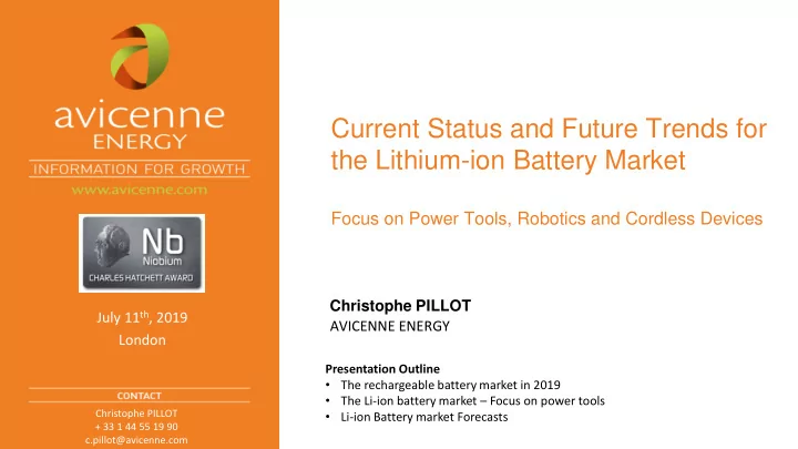 current status and future trends for