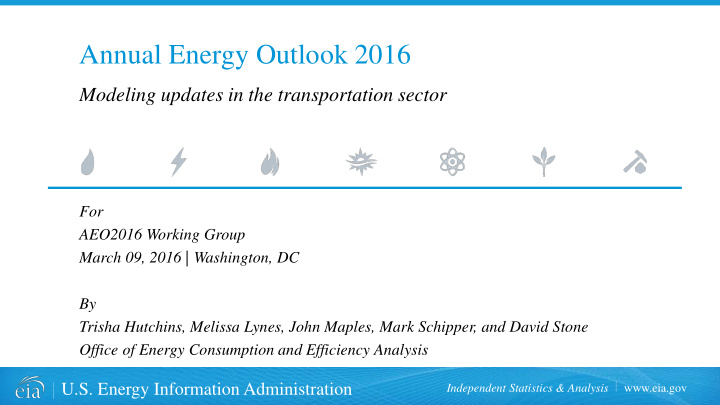 annual energy outlook 2016