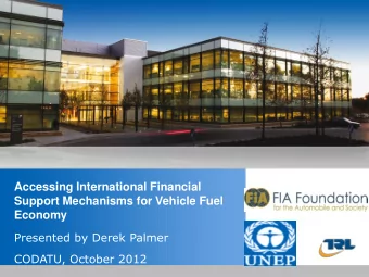 Insert the title of your  Accessing International Financial  presentation here  Support Mechanisms