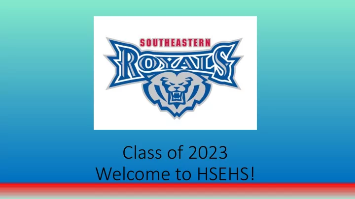 welcome to hsehs general in information