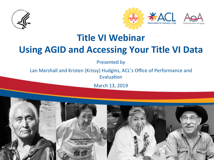 title vi webinar using agid and accessing your title vi