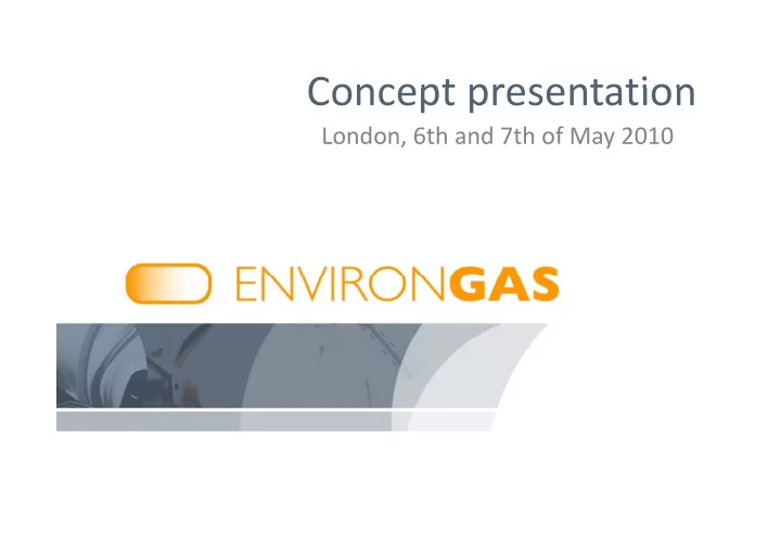 concept presentation concept presentation