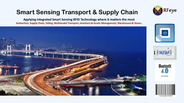 smart sensing transport amp supply chain