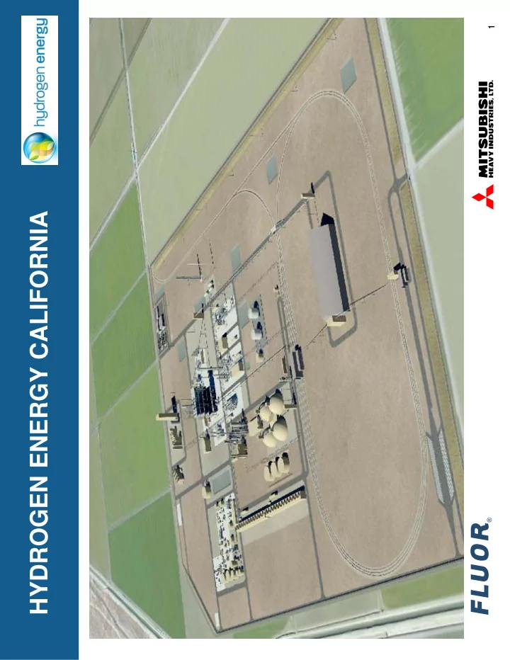hydrogen energy california hydrogen energy california