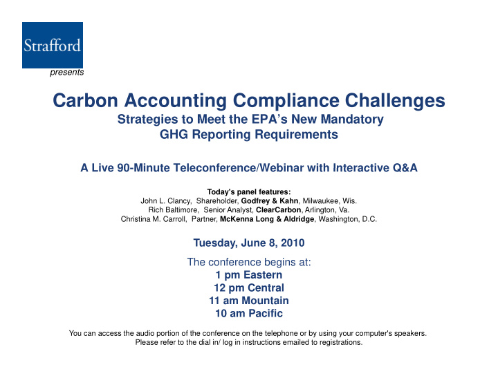 carbon accounting compliance challenges