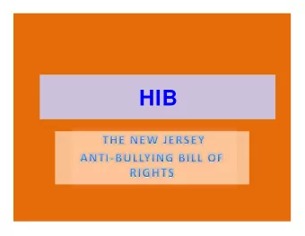 HIB  OUR GOALS THIS EVENING  INFORM  EDUCATE  REASSURE   YOUR (NEW JERSEYS) ANTI-BULL