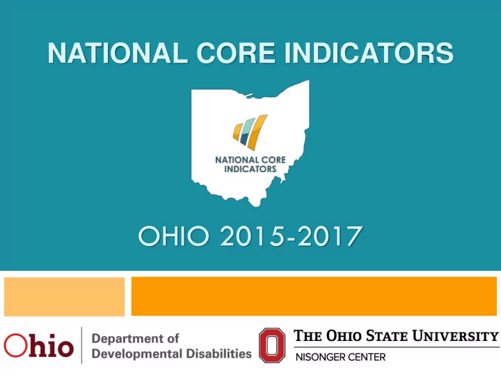 ohio 2015 2017 nci for ohio
