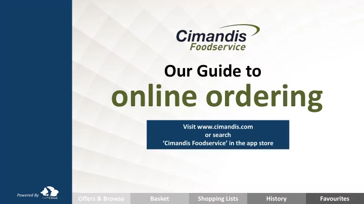 online ordering