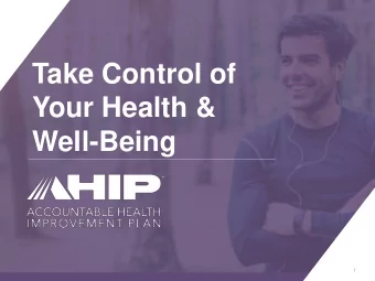 Your Health &amp;  Well-Being  1  Our  Partnership  With ACEC  Life/Health  Trust  2  ACEC