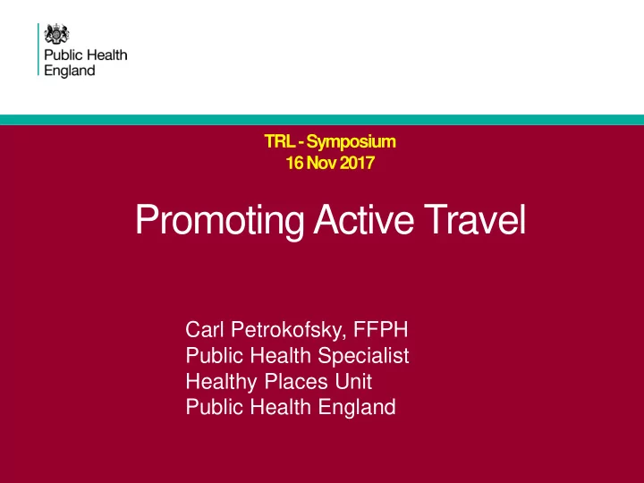 carl petrokofsky ffph public health specialist healthy